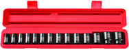Tekton 1/2" Drive Shallow Impact Socket Set (Mm) - Apex Tool & Supply
