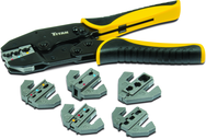 TITAN 7 Pc. Ratcheting Terminal Crimping Set - Apex Tool & Supply