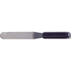 1.5 × 4 × 2.3 × 60 mm 2 Flute 0.5mm C/R Carbide End Mill-Plain Shank - Exact Industrial Supply