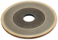 7 x 1/2 x 1-1/4" - 120 Grit - 75 Concentration - Type 1A1 Diamond Straight Wheel - Apex Tool & Supply