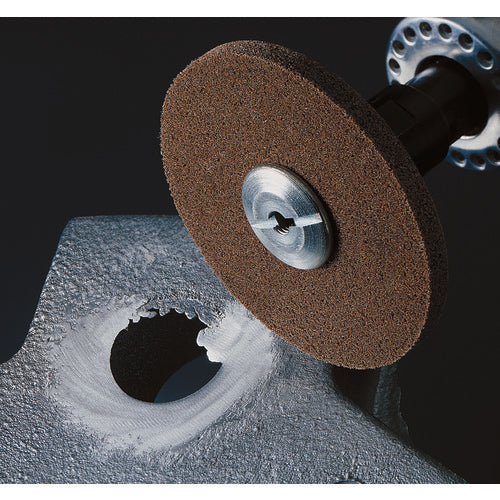 Scotch-Brite Deburr and Finish PRO Unitized Wheel 2″ × 3/4″ × 1/4″ 6C MED+ - Apex Tool & Supply