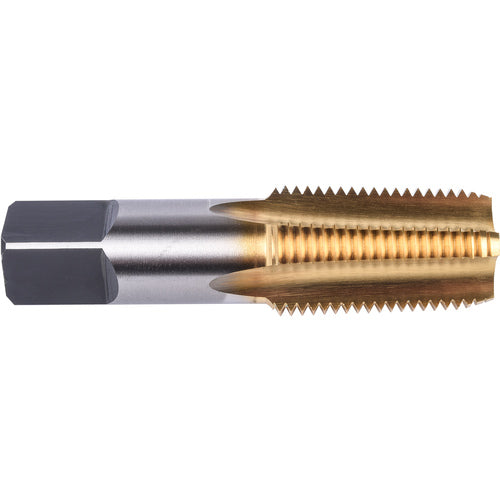 ‎1/4″- 18 4 Flute Union Butterfield HSS TiN NPTF Pipe Tap ANSI E-code # TN15431/4 - Exact Industrial Supply