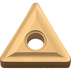 TNMG 332 PV730, 1/32″ Corner Radius, 3/16″ Thick, 3/8″ Inscribed Circle, TiAlN/TiN, 60 Degree Triangle, Turning Indexable Insert