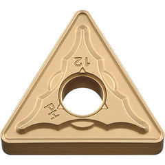 TNMG 332 PH CA525, 1/32″ Corner Radius, 3/16″ Thick, 3/8″ Inscribed Circle, TiCnulll2O3/TiN, Triangle, Turning Indexable Insert - Exact Industrial Supply
