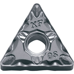 TNMG 332 XF PV710, 1/32″ Corner Radius, 3/16″ Thick, 3/8″ Inscribed Circle, TiCN (MEGACOAT NANO), Triangle, Turning Indexable Insert - Exact Industrial Supply