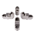 Hard Top Jaws for Scroll Chuck 5" 4-Jaw 4 Pc Set - Apex Tool & Supply