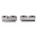 Hard Master Jaws for Scroll Chuck 6" 2-Jaw 2 Pc Set - Apex Tool & Supply