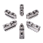 Hard Master Jaws for Scroll Chuck 6" 6-Jaw 6 Pc Set - Apex Tool & Supply