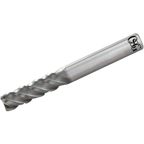 ‎5/16″ Dia. × 5/16″ Shank × 15/16″ DOC × 3-1/2″ OAL, Carbide, Duarise, 4 Flute, Shrink Fit, Square, Solid End Mill - Exact Industrial Supply