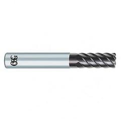 8mm x 8mm x 19mm x 60mm 6Fl 0.5mm C/R Carbide End Mill - EXO - Apex Tool & Supply