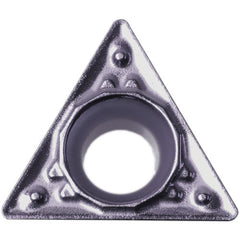TPMT 18151 HQ PR1725, 1/64″ Corner Radius, 3/32″ Thick, 7/32″ Inscribed Circle, MEGACOAT NANO PLUS, 60 Degree Triangle, Turning Indexable Insert