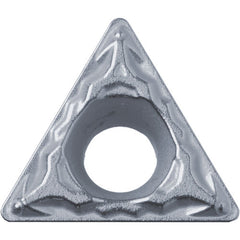 TPMT 221 PP PR1725, 1/64″ Corner Radius, 1/8″ Thick, 1/4″ Inscribed Circle, MEGACOAT NANO PLUS, 60 Degree Triangle, Turning Indexable Insert