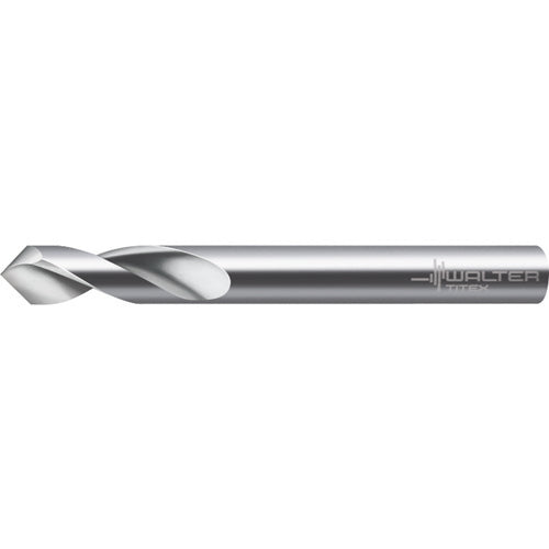 ‎6 mm × 66 mm OAL 90 Degree HSSCo NC Spotting Drills BrightA1115S-6 - Exact Industrial Supply
