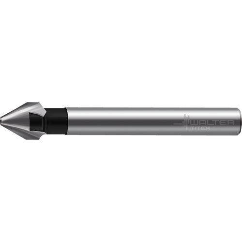 6.3mm Dia. × 45mm OAL 60° HSS Countersink Drill - Apex Tool & Supply