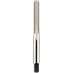 M2.6 Metric, 0.45 mm Pitch, 3 -Flute, D3 Bottoming Straight Flute Tap Series/List #7500 - Exact Industrial Supply