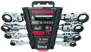 4-Pc. Flex-Hd Ratcheting Wrench Set (5/16-3/4") - Apex Tool & Supply