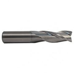 1/2 TuffCut Std. Length Center Cutting 3 Fl End Mill TiCN Coated - Apex Tool & Supply