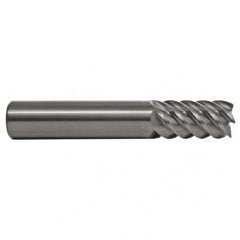 7mm TuffCut SS 6 Fl High Helix TiN Coated Non-Center Cutting End Mill - Apex Tool & Supply