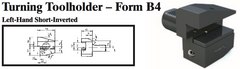 VDI Turning Toolholder - Form B4 (Left-Hand Short-Inverted) - Part #: CNC86 24.5032 - Apex Tool & Supply