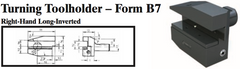 VDI Turning Toolholder - Form B7 (Right-Hand Long-Inverted) - Part #: CNC86 27.3020.1 - Apex Tool & Supply