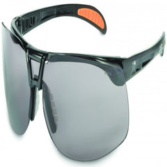 Protege Black Frame - Gray HydroSheildÆ Anti-Fog Lens Safety Glasses - Apex Tool & Supply