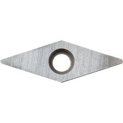 VBGW 222 SET KBN25M, 1/32″ Corner Radius, 1/8″ Thick, 1/4″ Inscribed Circle, MEGACOAT, Diamond, Turning Indexable Insert - Exact Industrial Supply