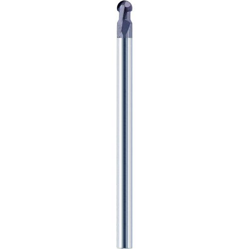 3/16″ Dia. × 3/16″ Shank × 0.3356″ DOC × 3 OAL, Carbide nACo, 2 Flute, Ballnose End Mill - Exact Industrial Supply