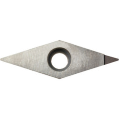 VBMT 332 KPD001, 1/32″ Corner Radius, 3/16″ Thick, 3/8″ Inscribed Circle, 35 Degree Diamond, Turning Indexable Insert