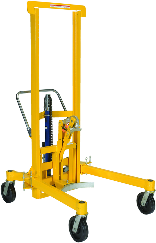 Drum Transporter - #DCR-880-H-HP; 880 lb Capacity; For: 55 Gallon Drums - Apex Tool & Supply