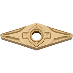 VNMG 3305 PP CA525, 0.0079″ Corner Radius, 3/16″ Thick, 3/8″ Inscribed Circle, TiCnulll2O3/TiN, Diamond, Turning Indexable Insert - Exact Industrial Supply