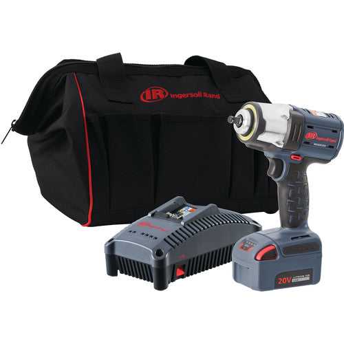 W5133-K12 20V Mid-torque 3/8″ Drive Cordless Impact Wrench Kit, 550 ft-lbs Nut-busting Torque, 1 Battery and Charger, Standard Anvil