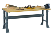 72 x 36 x 33-1/2" - Wood Bench Top Work Bench - Apex Tool & Supply