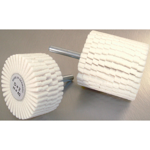 2X1X1/4 MED MTD FELT POL FLAP BRUSH - Apex Tool & Supply