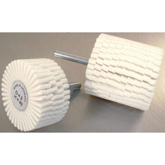 2X1X1/4 MED MTD FELT POL FLAP BRUSH - Apex Tool & Supply