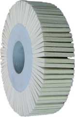 6 x 1 x 1" - Soft - Felt Polishing Flap Wheel - Apex Tool & Supply