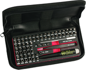 ESD Safe Micro Bit Set 68 Pc. W/ ESD Safe Tweezers - Apex Tool & Supply