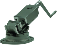 2-Axis Precision Angular Vise 4" Jaw Width, 1-1/2" Jaw Depth - Apex Tool & Supply