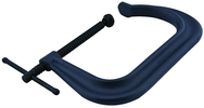 4408, 4400 Series Forged C-Clamp - Extra Deep-Throat, Regular-Duty, 2" - 8" Jaw Opening, 6" Throat Depth - Apex Tool & Supply