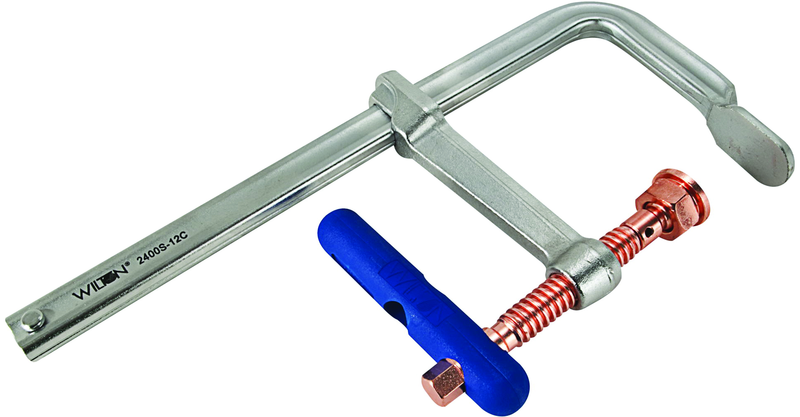 2400S-20C, 20" Regular Duty F-Clamp Copper - Apex Tool & Supply