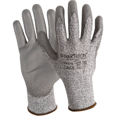 FLEXTECH Size M HPPE PU Palm Coated Y9275M - Apex Tool & Supply