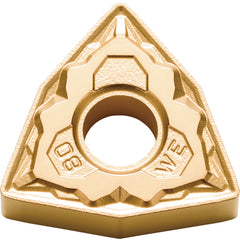 WNMG 432 WE TN620, 1/32″ Corner Radius, 3/16″ Thick, 1/2″ Inscribed Circle, TiCN, 80 Degree Trigon, Turning Indexable Insert