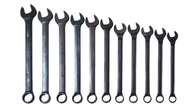 11 Piece Supercombo Wrench Set - Black Oxide Finish SAE; 1-5/16 - 2"; Tools Only - Apex Tool & Supply