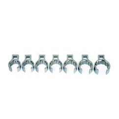 7 Piece - 1/2" Dr SAE Crowfoot Flare Nut Wrench Set - Apex Tool & Supply