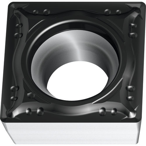 SCMT 432 Single-sided|T WKK10S, 1/32″ Corner Radius, 3/16″ Thick, 1/2″ Inscribed Circle, Square, Turning Indexable Insert - Apex Tool & Supply