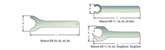 WRENCH ER32 CLICKIN 32 SPARE PARTS - Apex Tool & Supply