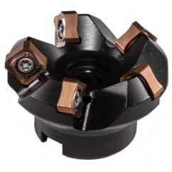 6" Dia. Face Mill - Uses SNMX 1205 Inserts - Apex Tool & Supply