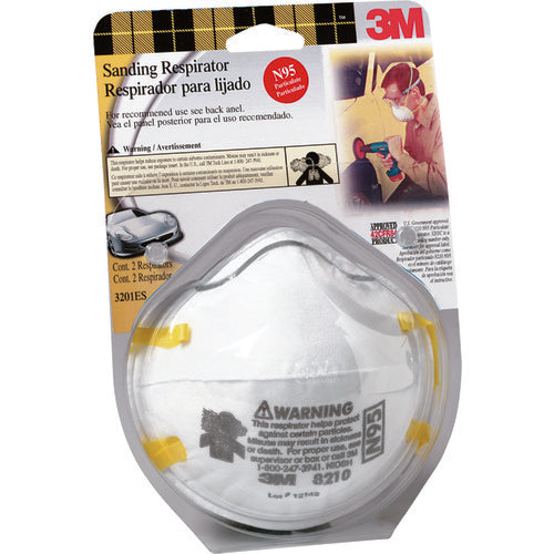 3M Sanding Respirator 03201 - Apex Tool & Supply