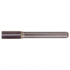 SB-43 Standard Cut Solid Carbide Bur-Cylindrical with End Cut - Apex Tool & Supply