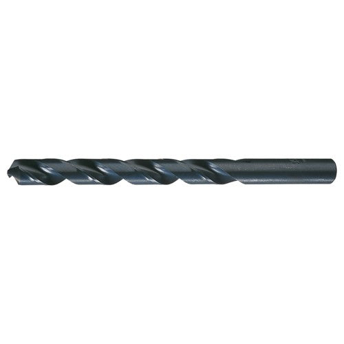 16.50mm RHS / RHC HSS 118 Degree Radial Point General Purpose Jobber Length Drill - Steam Oxide - Exact Industrial Supply