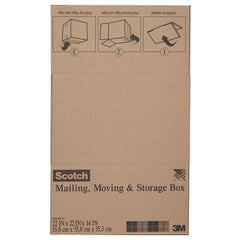 Scotch Folded Box 8022FB 22″ × 22″ × 14″ Folded Box - Apex Tool & Supply